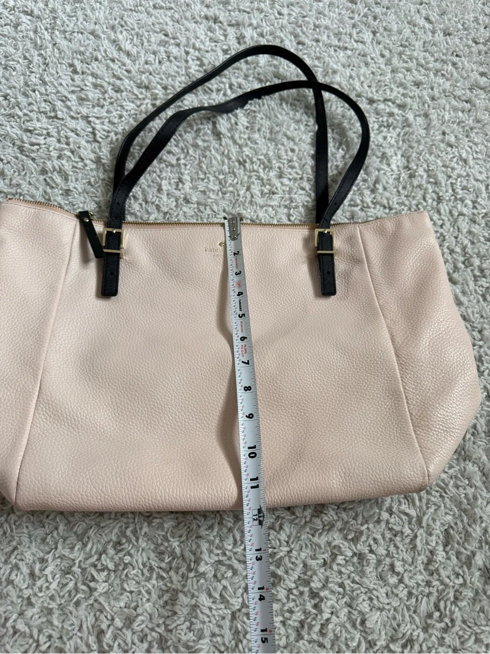 Pink Kate Spade Tote Bag Cow Leather